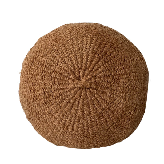 Medium Round pumpkin wool pillow cover