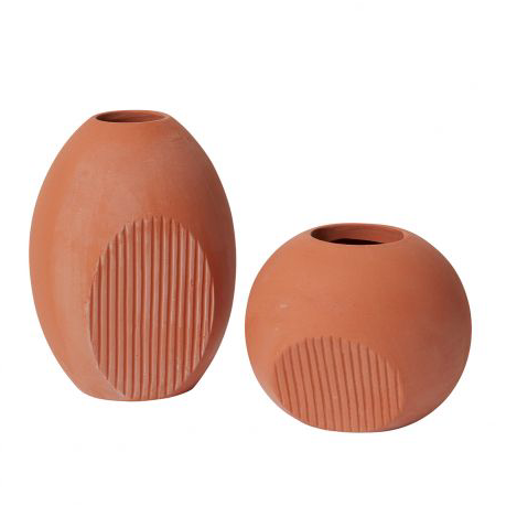 Terracotta Bud vase